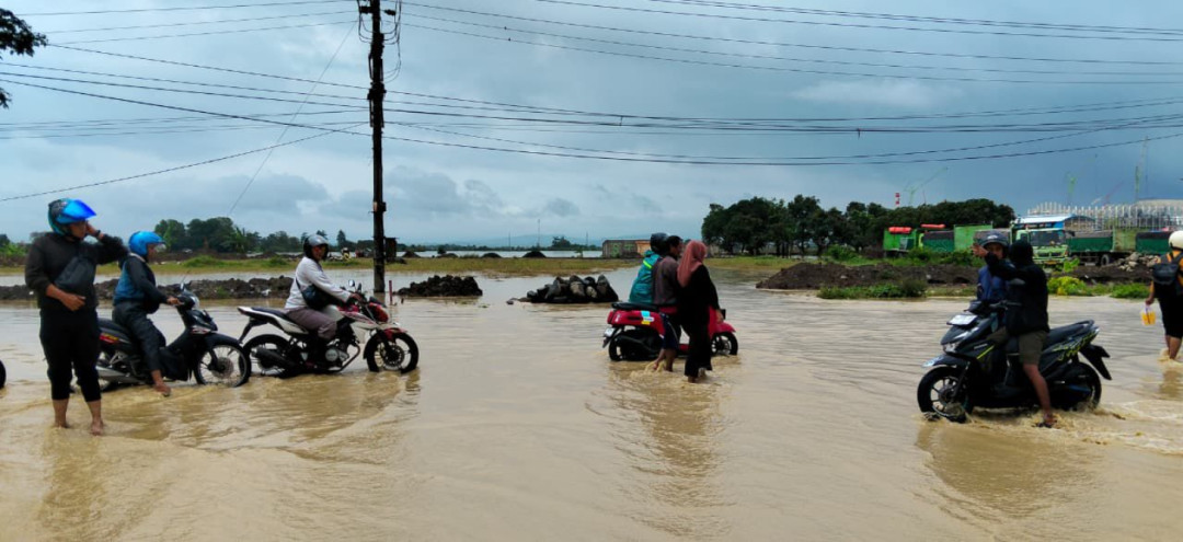 Banjir Pemalang dan Tegal Berangsur Surut