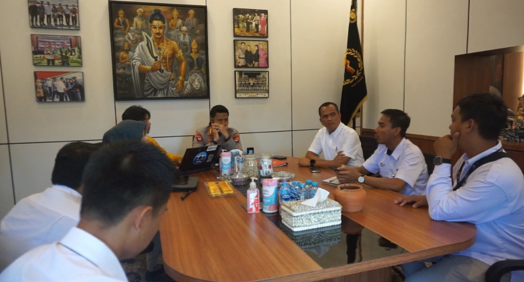 TVRI Kepri Jalin Sinergi dengan Polresta Tanjungpinang Sambut Piala Dunia 2026