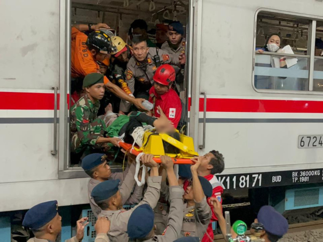 RS Bhayangkara Kramat Jati: 10 Jenazah Korban Kecelakaan Kereta Api Berjenis Kelamin Perempuan