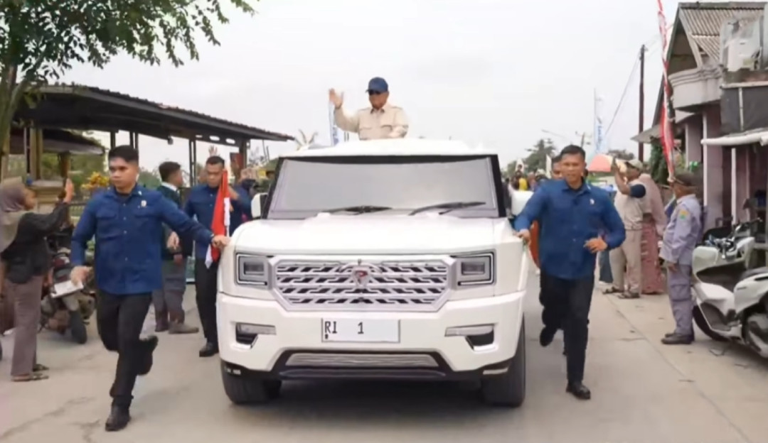 Presiden Prabowo Hadiri Panen Raya di Karawang