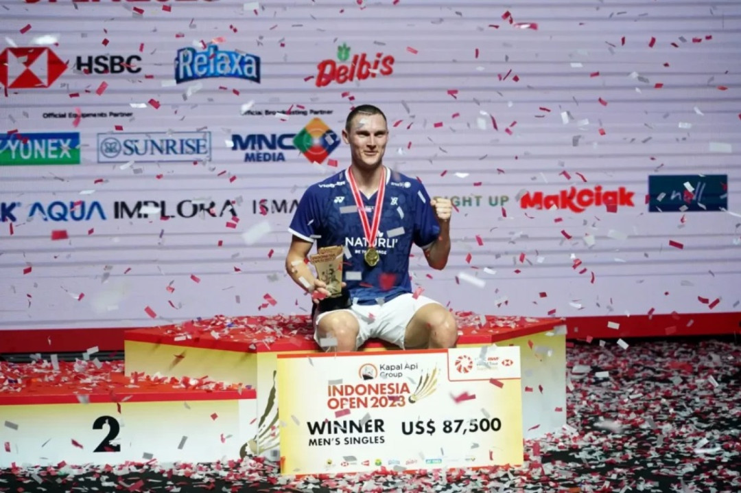 PBSI Jawab Pengakuan Viktor Axelsen Terkait Hadiah Uang Indonesia Open 2023