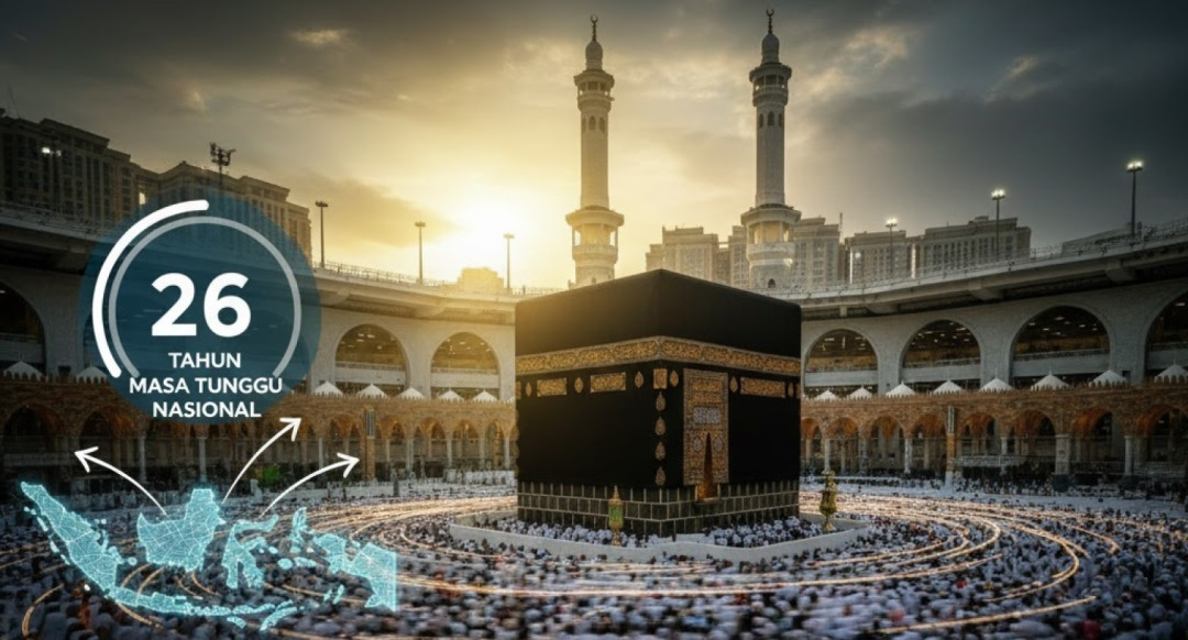 Kebijakan Haji Baru: Masa Tunggu Hanya 26 Tahun