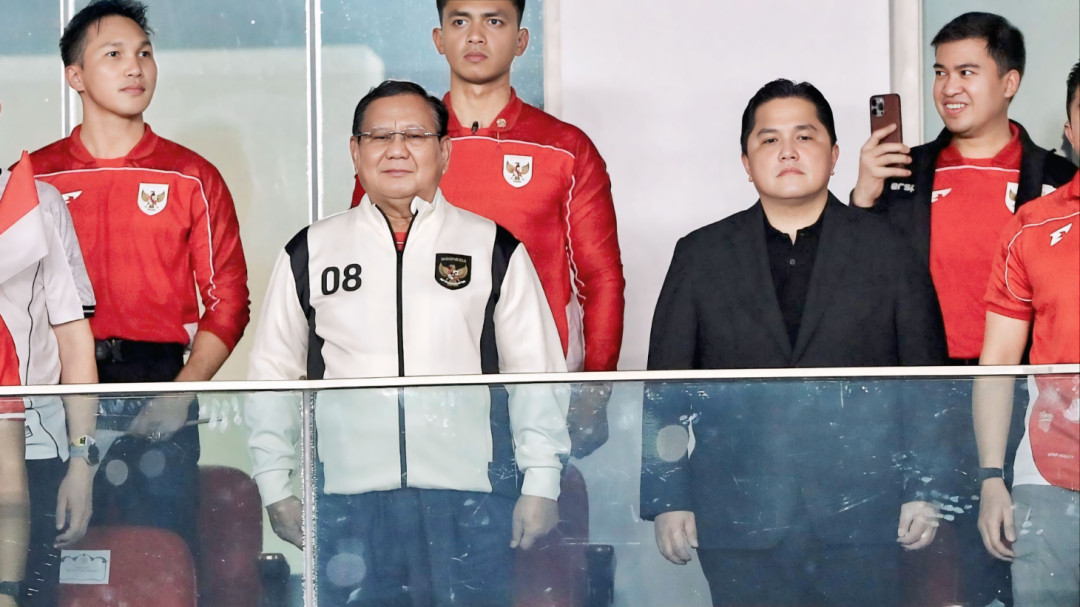 Erick Thohir Harap Presiden Prabowo Tonton Laga Timnas vs China di GBK