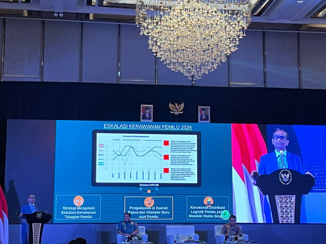 Jelang Pemilu 2024, Mahfud MD Sebut Keamanan di Papua Jadi Salah Satu Hal yang Penting