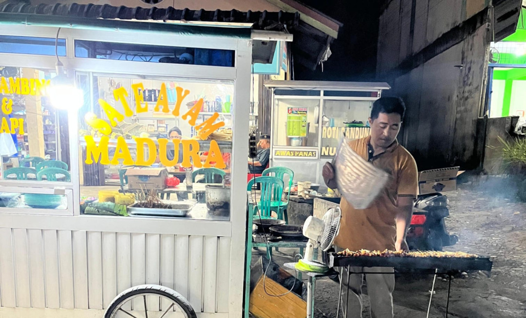 Sate Kambing Madura KM 16 Bintan Diserbu Pembeli Saat Ramadan
