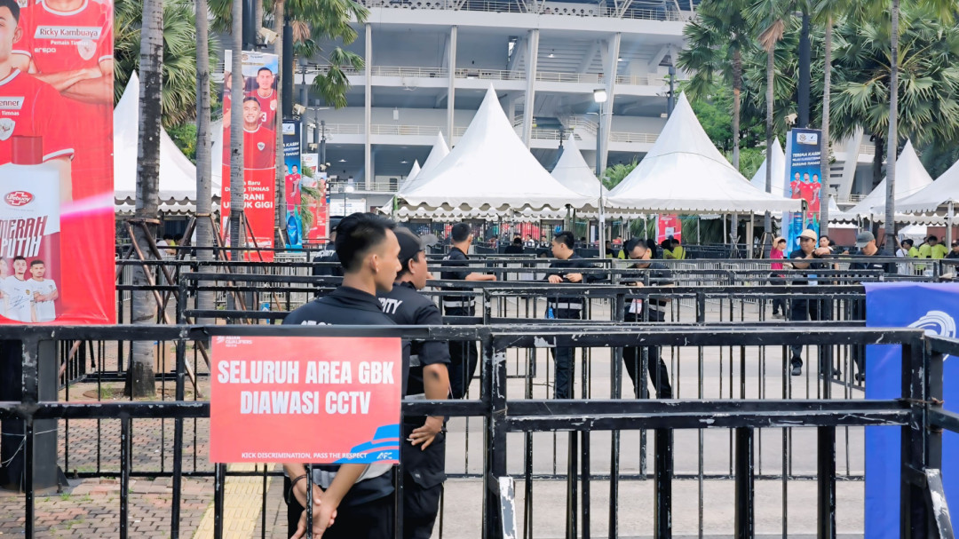 GBK Perketat Pengamanan Jelang Laga Timnas Indonesia vs China