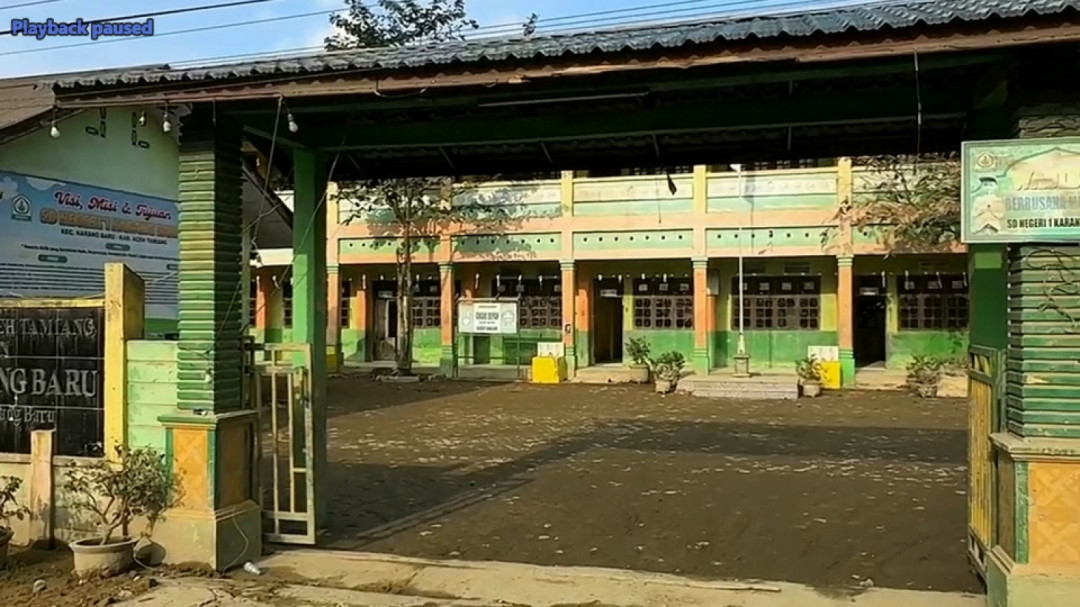 Kondisi Terkini SDN 1 Karang Baru Aceh Tamiang: Dulu Tertimbun Lumpur, Kini Kembali Kinclong