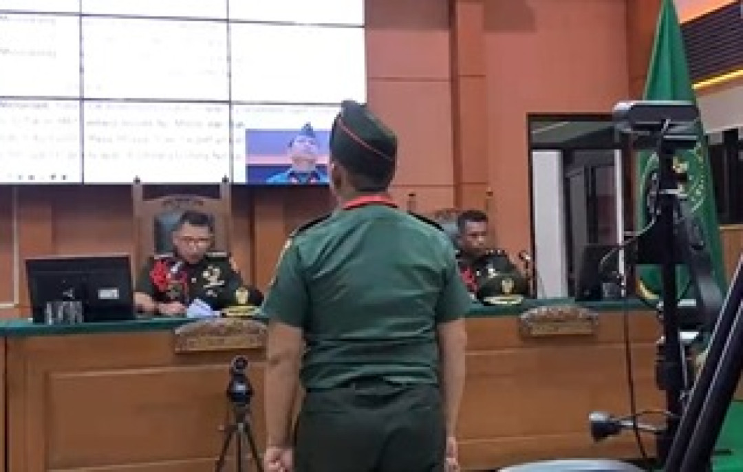 Kopda Bazarsah Divonis Mati atas Kasus Penembakan Tiga Polisi di Lampung