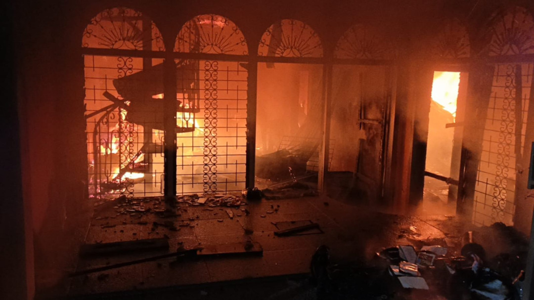 Rumah di Siteba Ludes, Rp3 Miliar Selamat