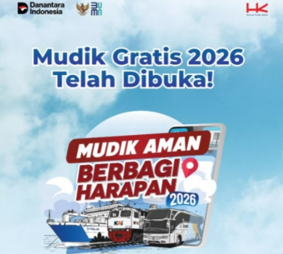 Program Mudik Gratis Hutama Karya Resmi Dibuka, Cek Cara Daftar dan Rutenya