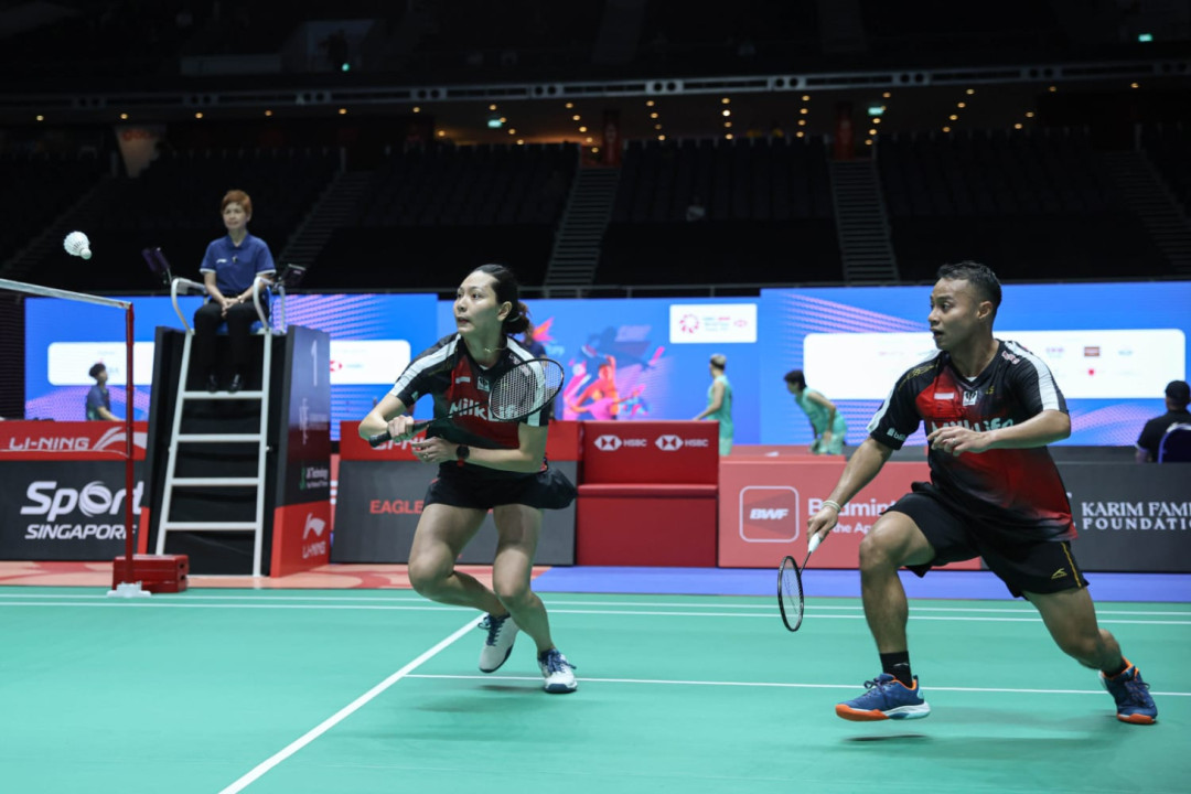 Singapore Open 2025: Langkah Rehan/Gloria Terhenti di 16 Besar
