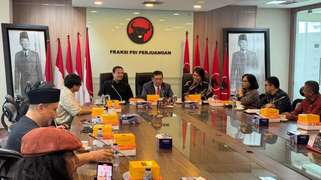 VISI Audiensi dengan PDI Perjuangan, Bahas Transparansi Royalti Musik