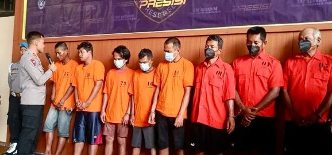 Polres Jakpus Tindak Tegas Premanisme, 9 Orang Jadi Tersangka