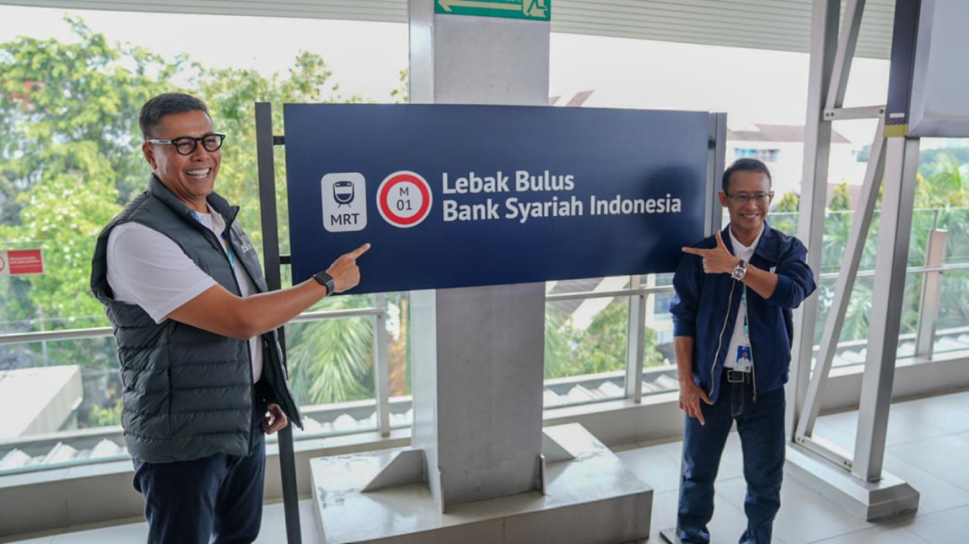 Stasiun MRT Lebak Bulus Resmi Berganti Lebak Bulus–Bank Syariah Indonesia