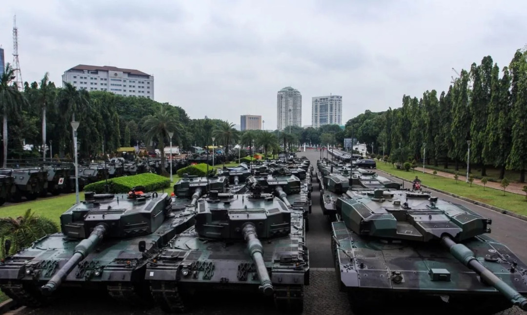 Latihan Berjalan Lancar, Persiapan HUT ke-80 TNI Sudah 80%