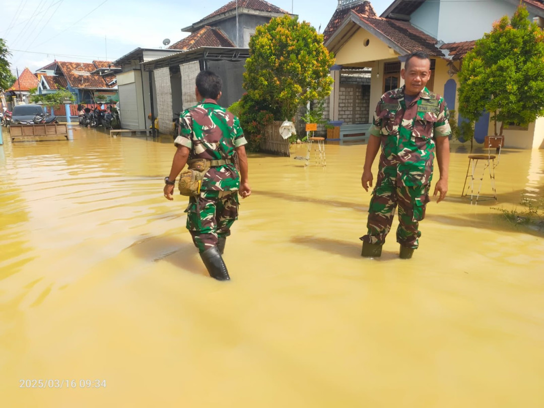 Banjir Terjang Kabupaten Pati, Tanggul Kali Widodaren dan Kali Gandam Jebol