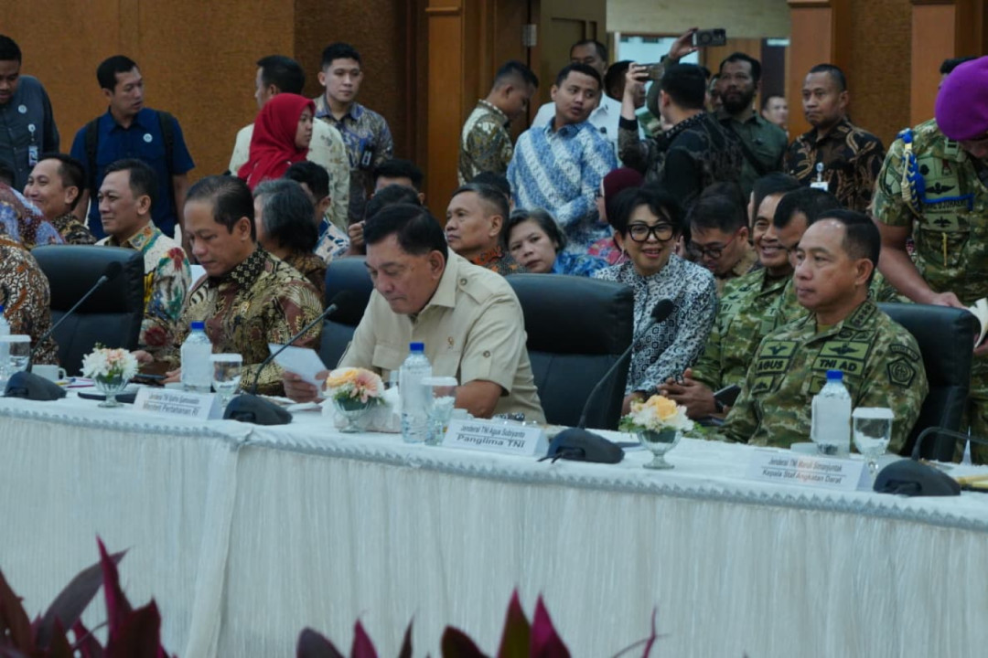 BPK Mulai Audit Keuangan 2025, Menhan dan Pimpinan TNI Hadiri Entry Meeting