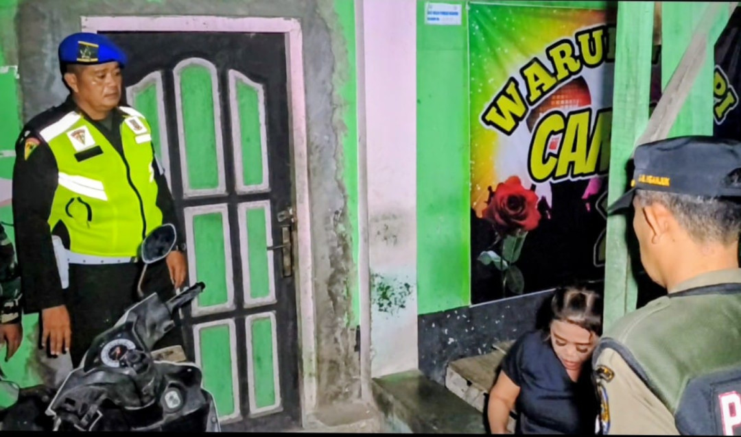 Puluhan Pemandu Lagu Kabur Saat Razia di Guyangan