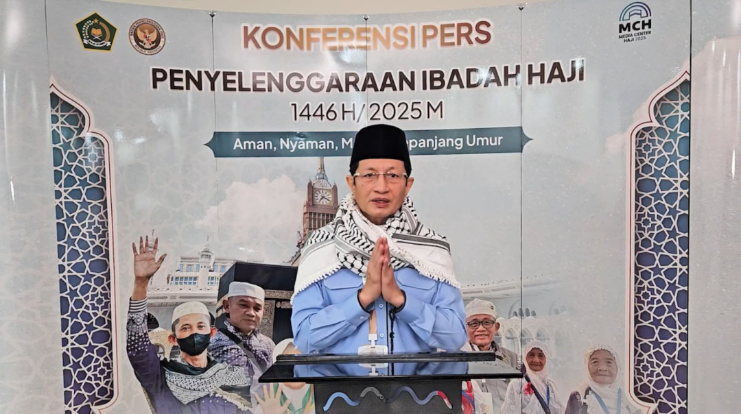 Menag Ucapkan Selamat Iduladha 1446 H dari Tanah Suci, Ajak Doakan Jamaah Haji