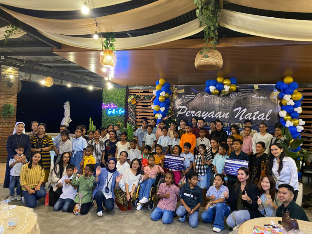 Berbagi Kasih di Natal, Anak Panti Asuhan di Kupang Rasakan Sukacita