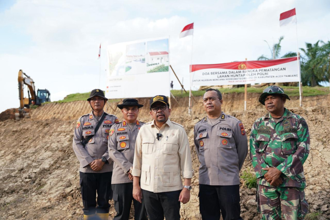 KSP Pastikan Huntara Aceh Tamiang Nyaman Sesuai Arahan Presiden