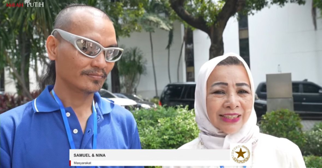 Warga Antusias Hadiri Open House Idulfitri Presiden di Istana