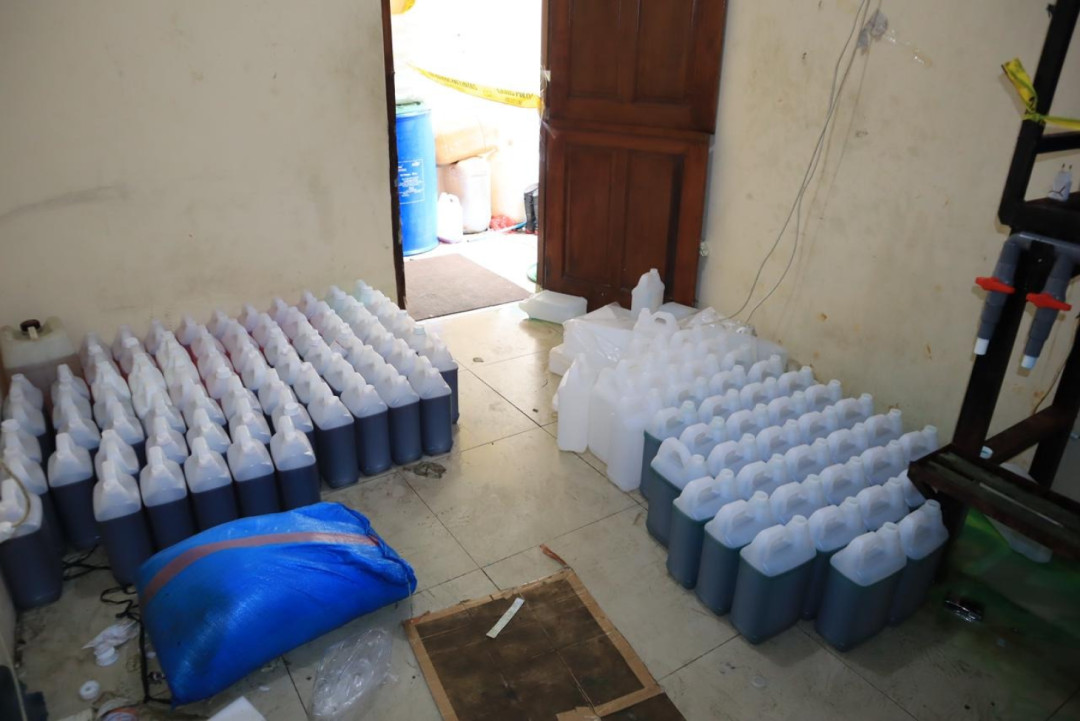 Home Industry Sabun Palsu Terungkap, Omzet Capai Rp1 Miliar