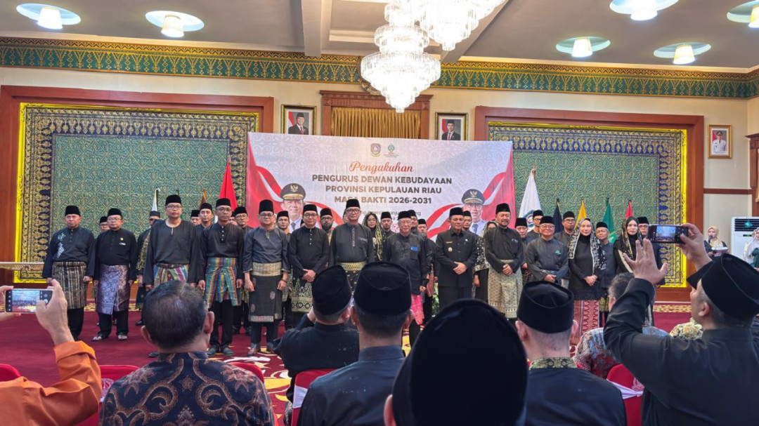 Gubernur Kepri Lantik Dewan Kebudayaan Masa Bakti 2026–2031