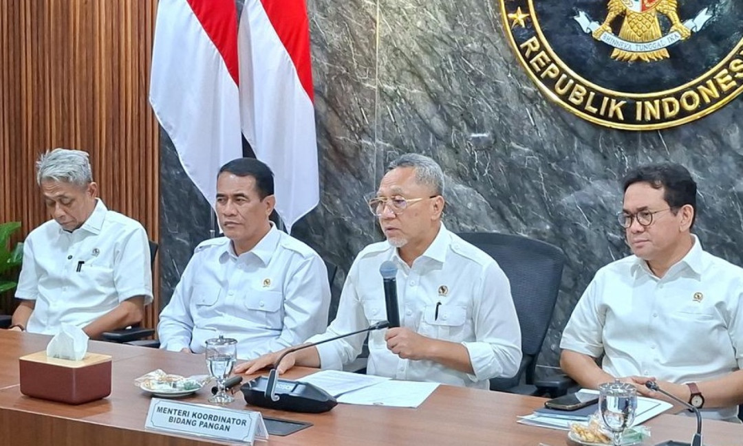 Zulhas Panggil Sejumlah Menteri Bahas Cadangan Pangan Pemerintah 2026