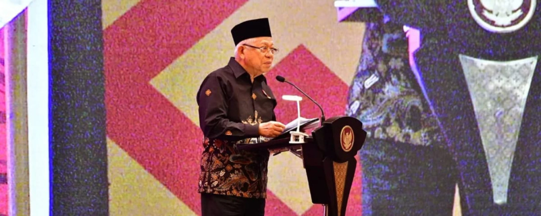 Wapres Ma'ruf Amin Minta Pemerintah Kabupaten Jaga Stabilitas Jelang Pesta Demokrasi Tahun 2024