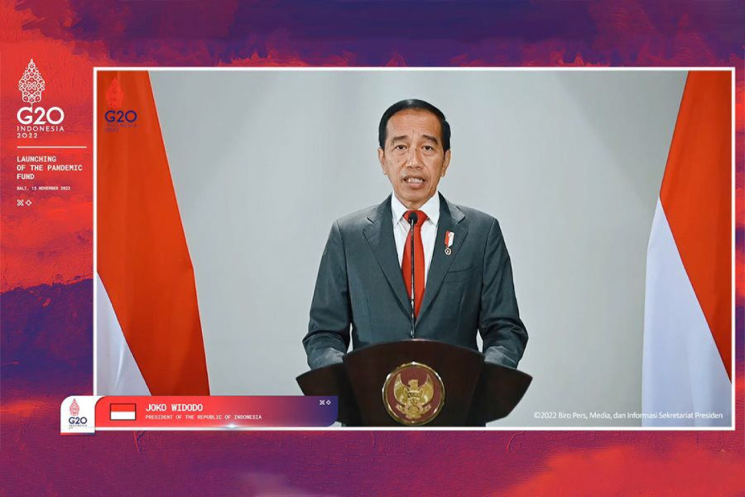 KTT G20, Presiden Jokowi Resmi Luncurkan Dana Pandemi