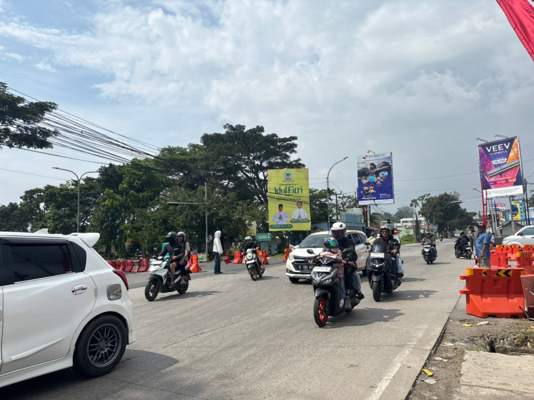 Arus Balik Lebaran 2026, Lalu Lintas di Garut Terpantau Ramai Lancar