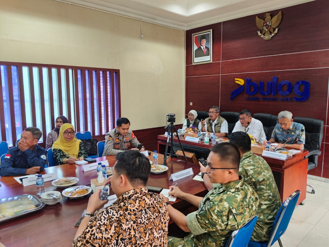 Sinergi Ketahanan Pangan, Polda Sumsel Ikut Sosialisasi Pengadaan Gabah dan Beras BULOG 2026 