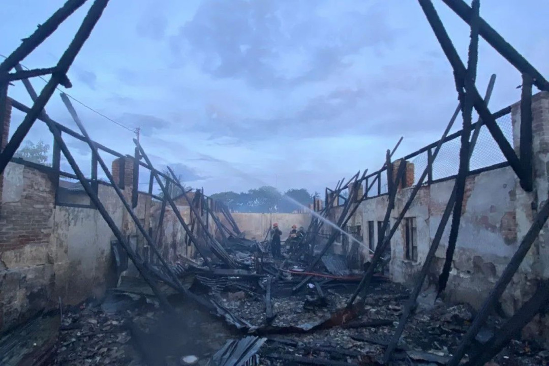 Kebakaran Hebat di Medan, 25 Rumah Ludes Dilalap Api