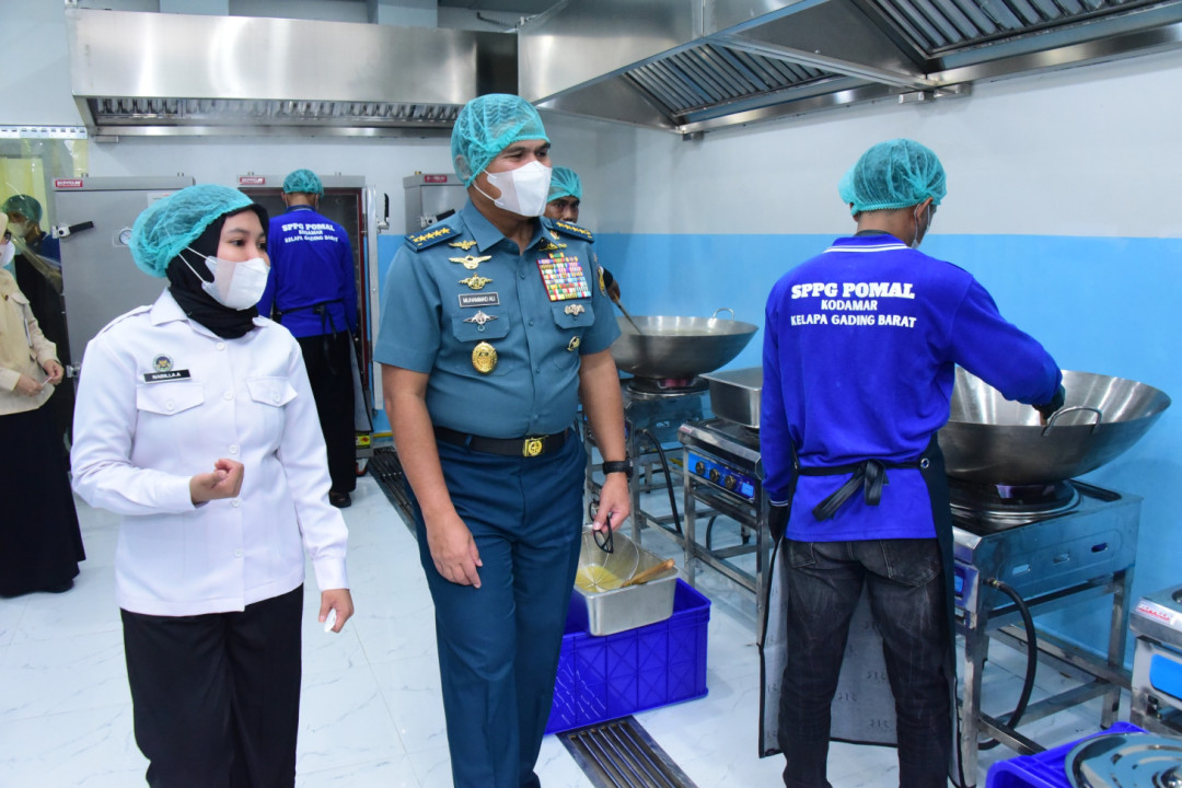 Dukung Program MBG, Kasal Resmikan Gedung SPPG Puspomal