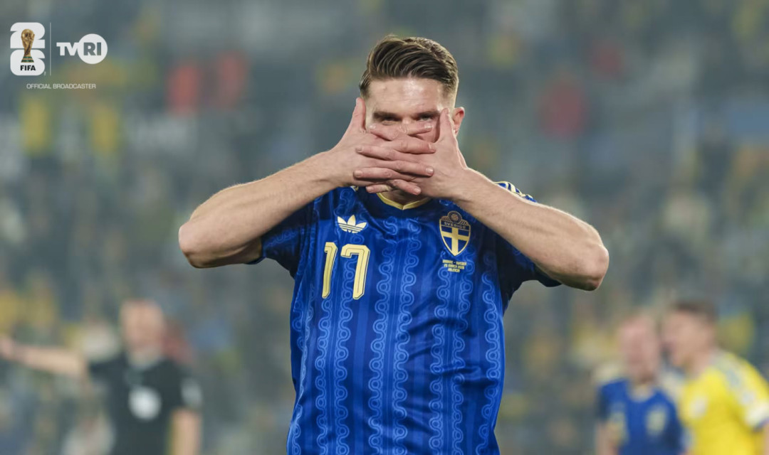Viktor Gyokeres Bawa Harapan Swedia Selangkah Lagi ke Piala Dunia 2026