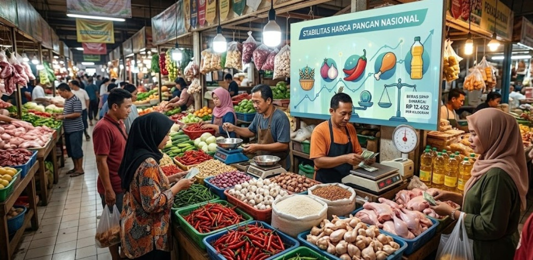 Harga Pangan Nasional Stabil Akhir Februari