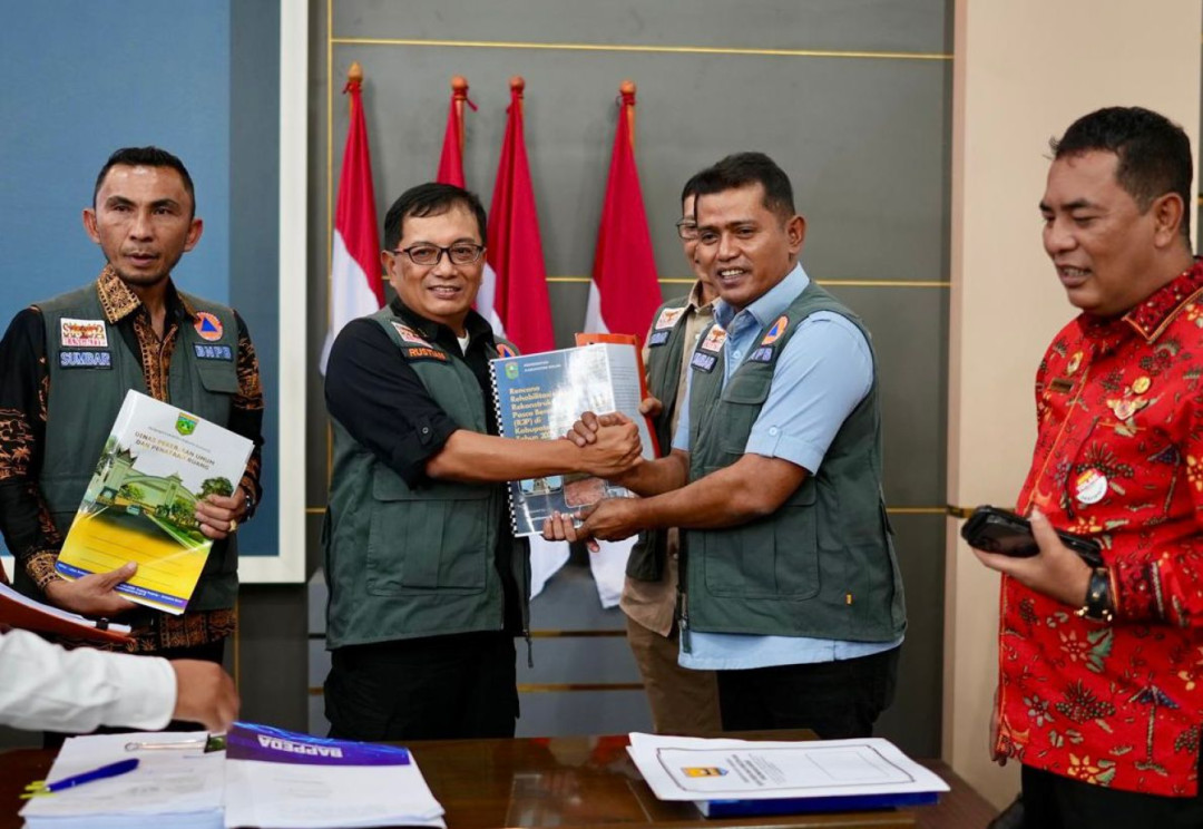 Pemkab Solok Ajukan Anggaran Pemulihan Pascabencana ke BNPB