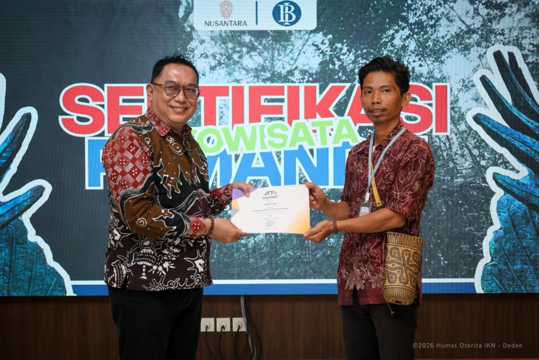 Gelar Sertifikasi Pemandu Ekowisata, Otorita IKN Siapkan Masyarakat Lokal Jadi Aktor Utama Pariwisata Nusantara