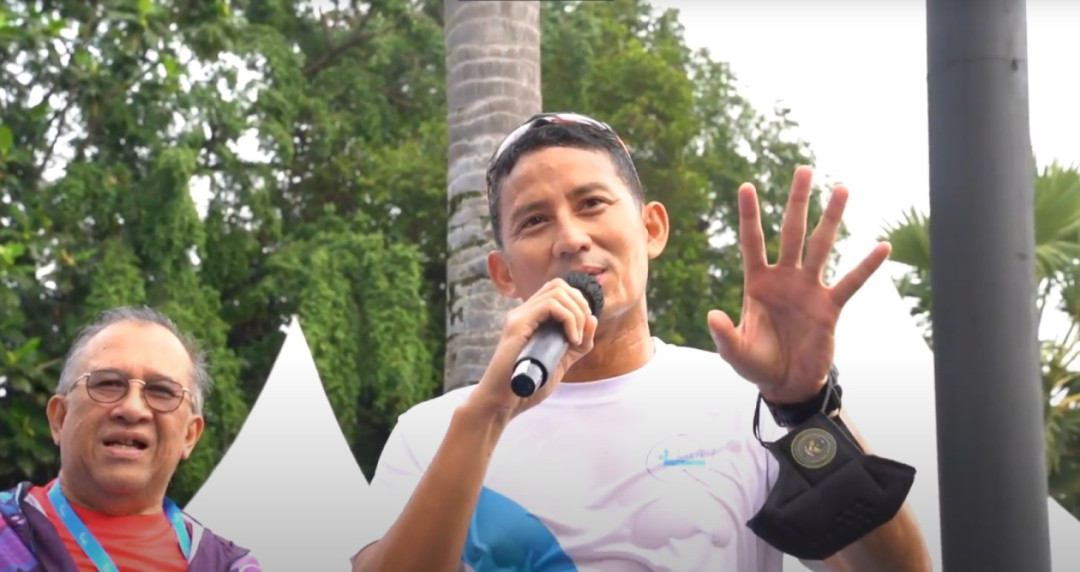 Jakarta Marathon 2022, Sandiaga Uno Resmi Lepas 14.300 Peserta