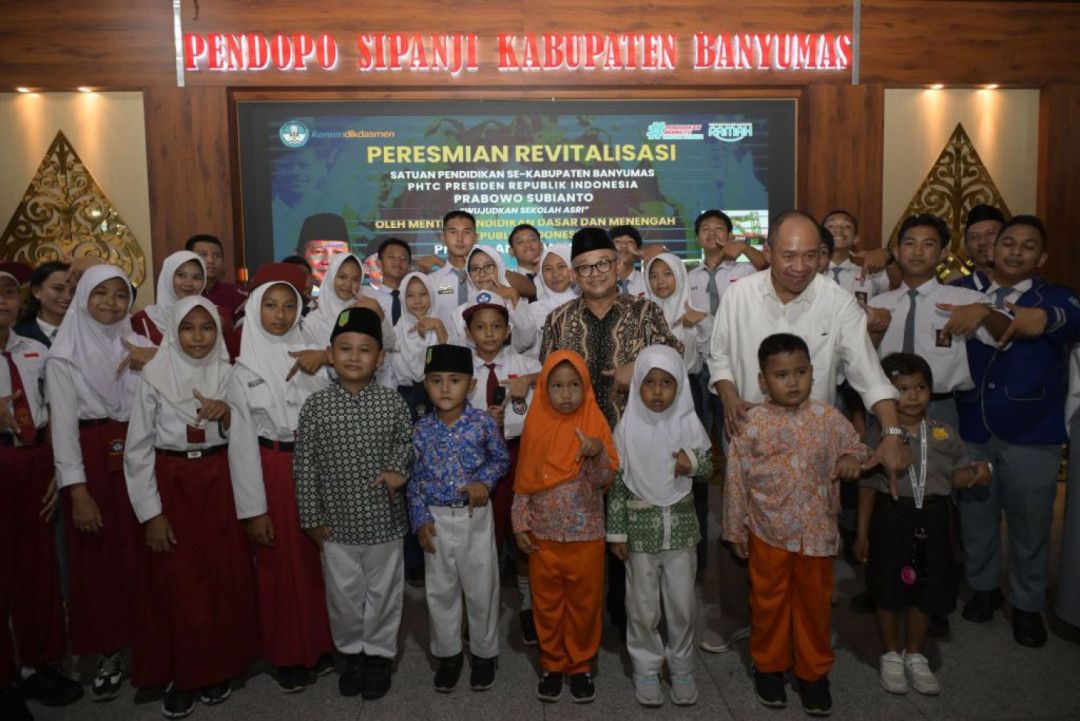 Revitalisasi Sekolah di Banyumas Dorong Kualitas Pendidikan
