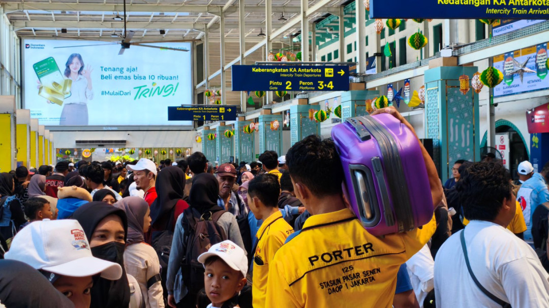 Tiket KA Mudik Nyaris Habis, Okupansi Tembus 69 Persen