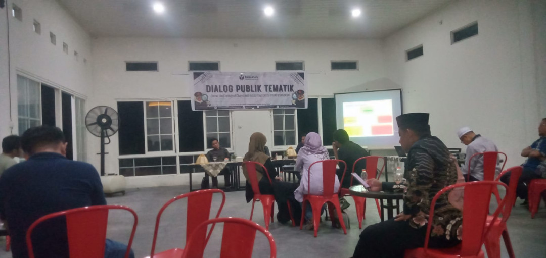 Wujudkan Partisipasi dalam Pengawasan, Bawaslu Selayar Gelar Dialog Publik Tematik