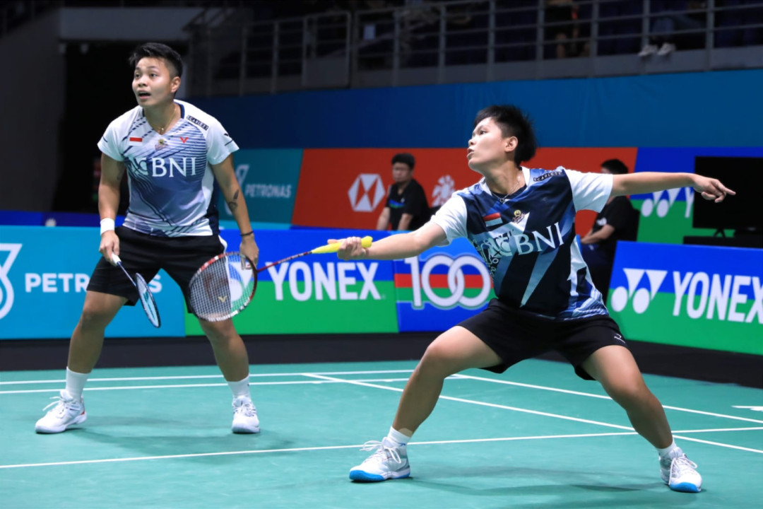 Malaysia Open 2023, Variasi Taktik Jadi Kunci Kemenangan Apri/Fadia