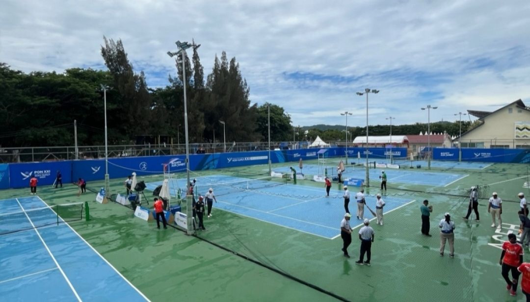Cuaca Buruk di Banda Aceh: Lokasi Tenis PON XXI Terpaksa Dipindahkan