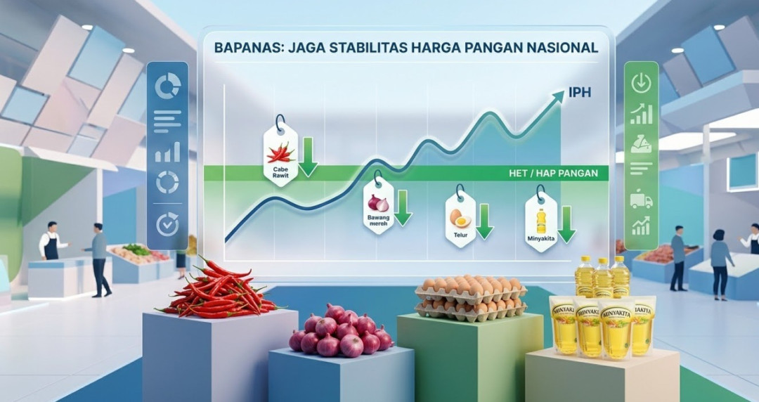 Bapanas: Kenaikan IPH Bukan Berarti Melampaui HET
