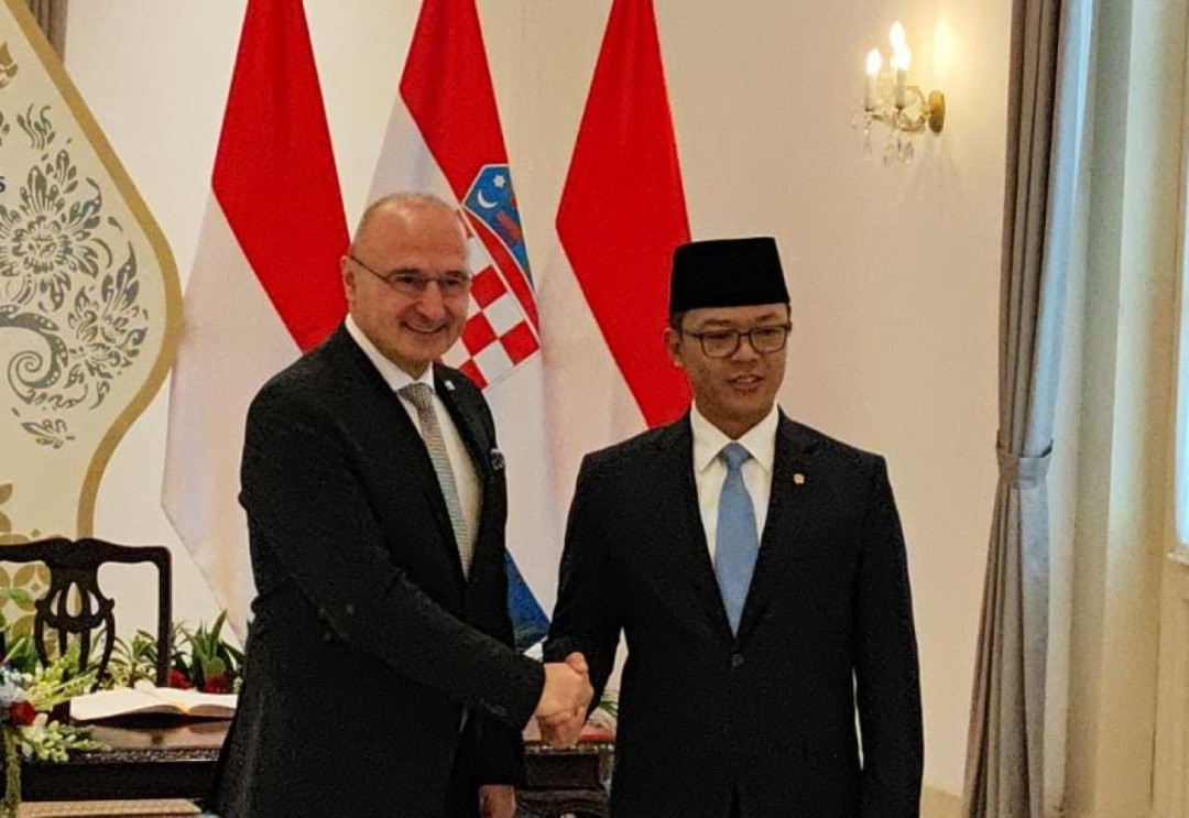 Indonesia–Kroasia Perkuat Kemitraan Strategis Lewat Pertemuan Bilateral
