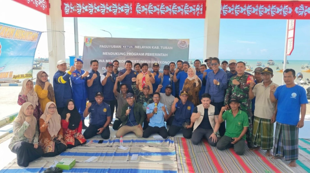 Nelayan Tuban Siap Sukseskan Kampung Nelayan Merah Putih