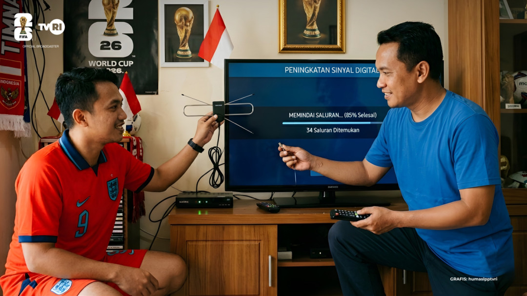 Sambut Piala Dunia, TVRI Bentuk Tim Door-to-Door Bantu Masyarakat Setting Ulang Channel TVRI