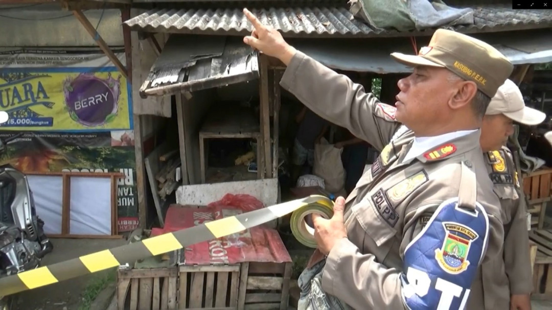 19 Bangunan Liar di Bantaran Sungai Cibeber akan Dibongkar, Pedagang Diberi Waktu Sebulan